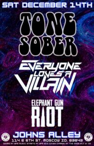 Tone Sober - Everyone Loves a Villain - Elephant Gun Riot